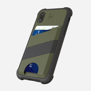 The Shockproof Card Case - iPhone X/XS